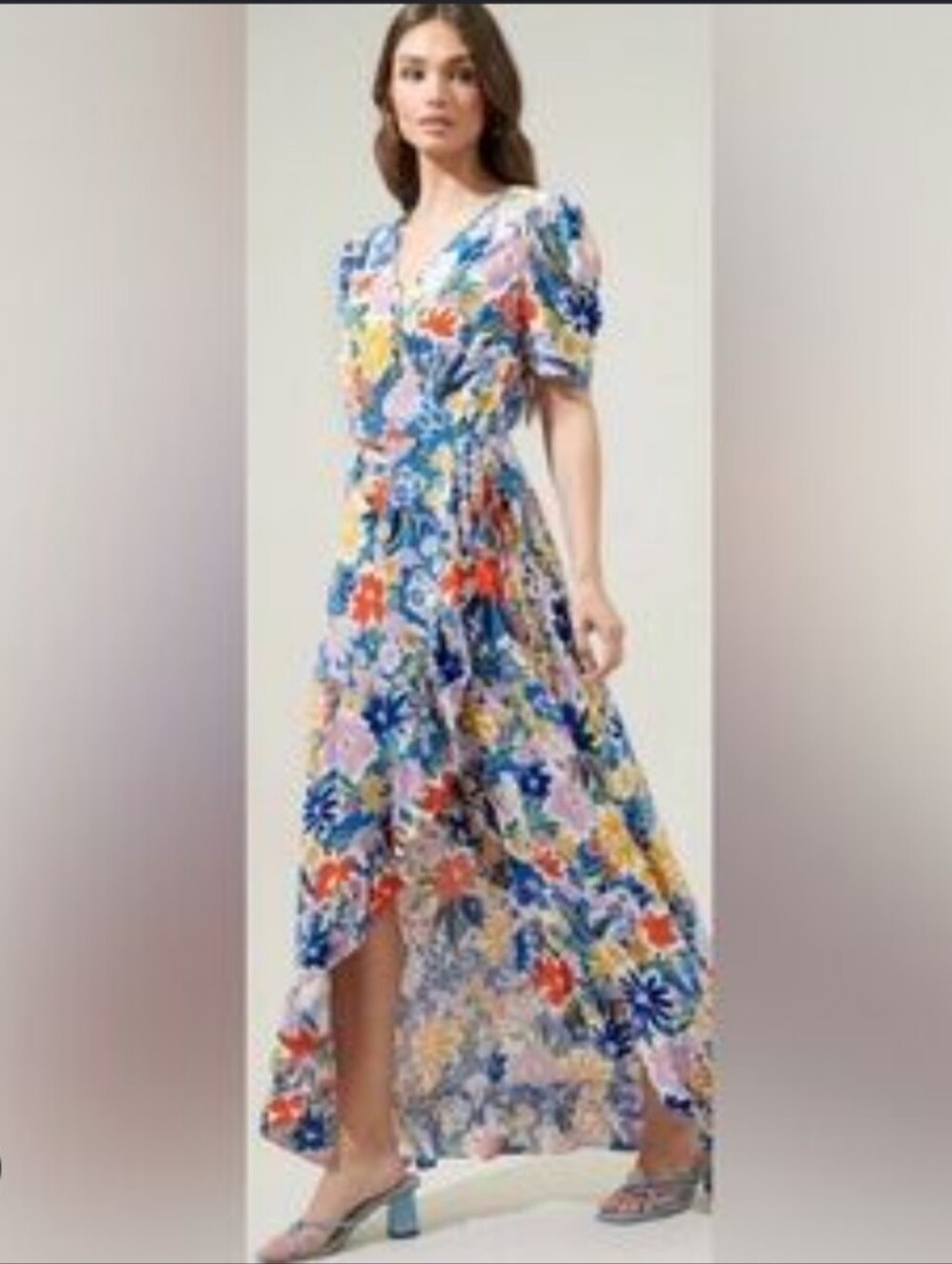 Sugarlips Wrap Maxi Dress Size Small